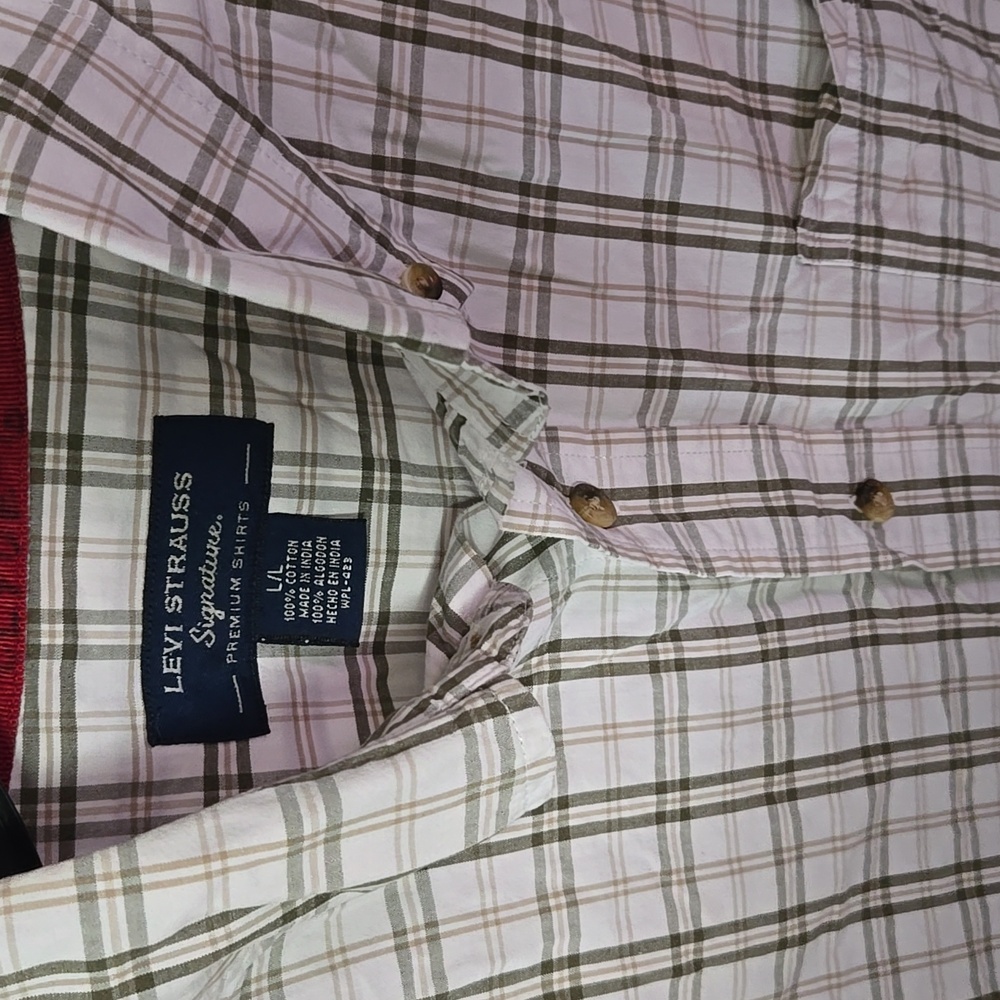 Levi Strauss Checkered Shirt - Picture 6 of 9